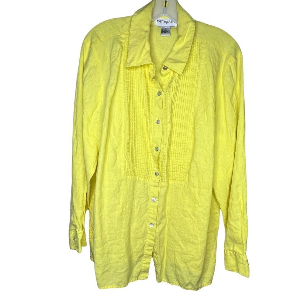 Bloomingdale's Linen Blouse